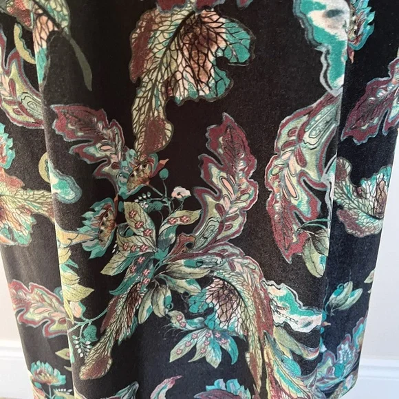 New with tags - Yesta Velour Midi Dress. Size 14 - Picture 7 of 12